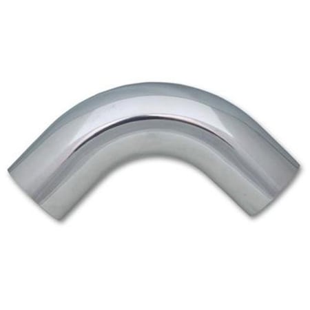 Vibrant VIBRANT 2176 90 Degree Bend Air Intake Tube; 3 In. - Silver V32-2176